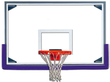 OverSized Aluminum-Framed Glass Basketball Backboard